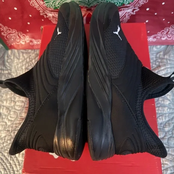 Puma Sofie2 Black slip on sneaker 8 - Picture 6 of 12